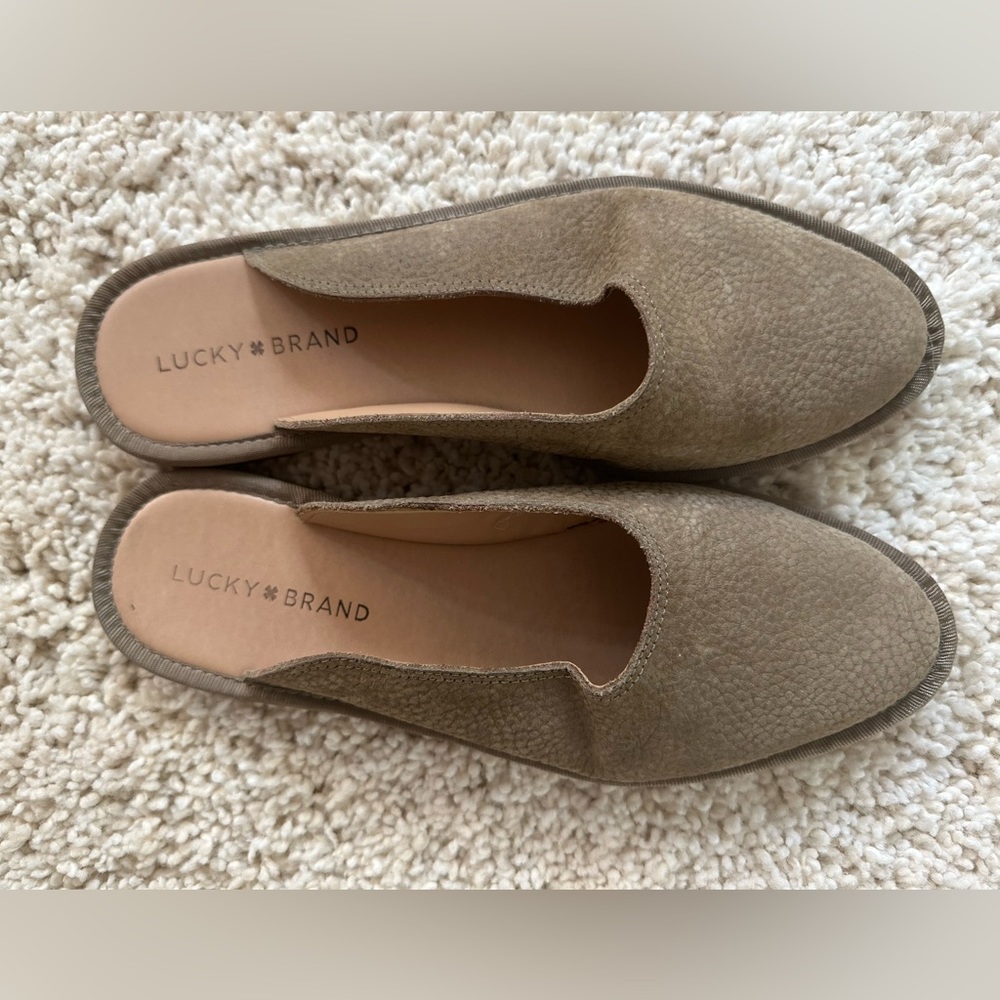 Lucky Brand Fossilzed Arvy slides - Picture 14 of 16